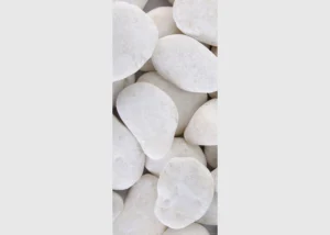 Wall Mural White Stones, 90 x 202 cm, FTNV 2908 - Image 2