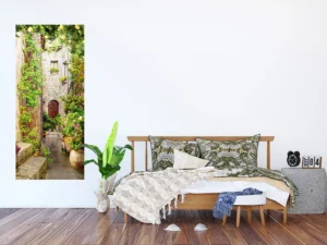 Vliesová fototapeta na zed' Kamenný Dvorek | 202 x 90 cm | FTNV 2947