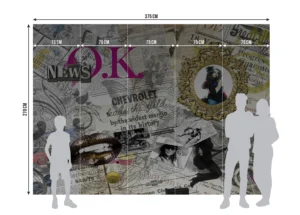 Wall Mural O.K., 375 x 270 cm, FTNXXL 0305 - Obrázek 7