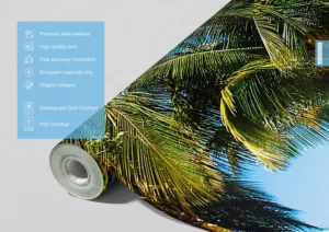 Fototapeta Palmové Zátiší | Vliesová fototapeta na zed' | 360 x 270 cm | FTNXXL 0384 - Obrázek 4
