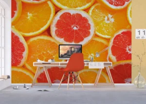 Fototapeta Citrusy | Vliesová fototapeta na zed' | 375 x 270 cm | FTNXXL 0413 - Obrázek 3
