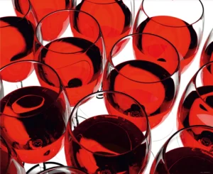 Wall Mural Red Vine, Premium Non-woven Wallpaper, 360 x 270 cm, FTNXXL 0415 - Image 2