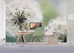 Wall Mural Dandelion, Premium Non-woven Wallpaper, 375 x 270 cm, FTNXXL 0477 - Image 5