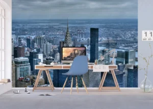 Wall Mural City Skyline, 375 x 270 cm, FTNXXL 1112 - Obrázek 5