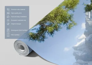Fototapeta Horské Jezero | Vliesová fototapeta na zed' | 375 x 270 cm | FTNXXL 1113 - Obrázek 4