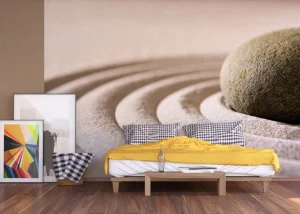 Fototapeta Kámen a Písek | Vliesová fototapeta na zed' | 360 x 270 cm | FTNXXL 1115