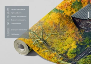 Wall Mural Autumn Mill, 375 x 270 cm, FTNXXL 1116 - Obrázek 6