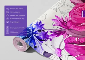 Wall Mural Tender Flowers, 375 x 270 cm, FTNXXL 1229 - Image 5