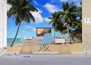 Wall Mural Palm Beach, 375 x 270 cm, FTNXXL 1234 - Obrázek 5