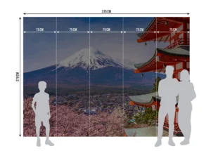 Wall Mural Mount Fuji, 375 x 270 cm, FTNXXL 1238 - Image 7