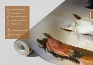 Wall Mural Horses, 375 x 270 cm, FTNXXL 1239 - Image 6