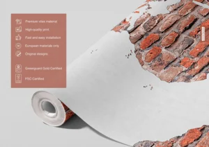 Wall Mural Map, 375 x 270 cm, FTNXXL 1240 - Obrázek 6