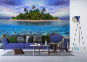 Wall Mural The Island, Premium Non-woven Wallpaper, 360 x 270 cm, FTNXXL 2406 - Image 3