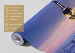 Fototapeta Manhattan Při Západu Slunce | Vliesová fototapeta na zed' | 360 x 270 cm | FTNXXL 2413 - Obrázek 4