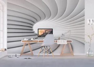 Fototapeta Futuristická Abstrakce | Vliesová fototapeta na zed' | 360 x 270 cm | FTNXXL 2417 - Obrázek 3