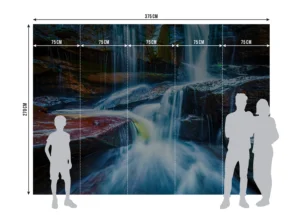 Wall Mural Waterfall, 375 x 270 cm, FTNXXL 2426 - Obrázek 7