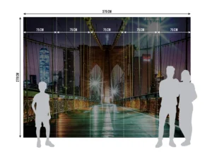 Wall Mural The Brooklyn Bridge, 375 x 270 cm, FTNXXL 2439 - Obrázek 7