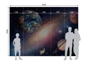 Wall Mural Universe, 375 x 270 cm, FTNXXL 2485 - Image 7