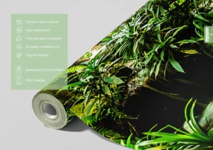 Fototapeta Nespoutaná Zeleň | Vliesová fototapeta na zed' | 375 x 270 cm | FTNXXL 2491 - Obrázek 4
