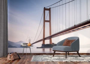 Fototapeta Výhled na Golden Gate | Vliesová fototapeta na zed' | 375 x 270 cm | FTNXXL 3007