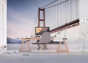 Fototapeta Výhled na Golden Gate | Vliesová fototapeta na zed' | 375 x 270 cm | FTNXXL 3007 - Obrázek 3