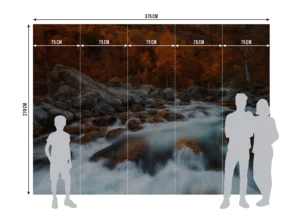 Wall Mural Autumn Rush, 375 x 270 cm, FTNXXL 3012 - Image 7