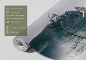 Fototapeta Jezero u Hory Hochkalter | Vliesová fototapeta na zed' | 375 x 270 cm | FTNXXL 3013 - Obrázek 3