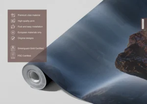 Fototapeta Jeskynní Vodopád | Vliesová fototapeta na zed' | 375 x 270 cm | FTNXXL 3023 - Obrázek 3