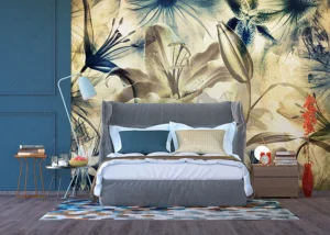Wall Mural Abstract Flowers, 360 x 256 cm, FTS 0132 - Image 3