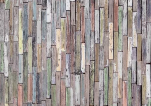 Wall Mural Rusty Wood Planks, 360 x 254 cm, FTS 1321 - Image 2