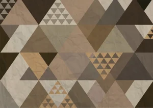 Wall Mural Triangle Composition, 360 x 254 cm, FTS 1332 - Image 2