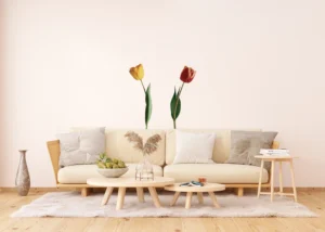 Samolepka na zeď Tulipány | 65 x 85 cm | F 0401 - Obrázek 2