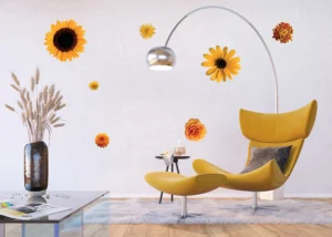 Wall Stickers Sunflower, 65 x 85 cm, F 0408 - Obrázek 3