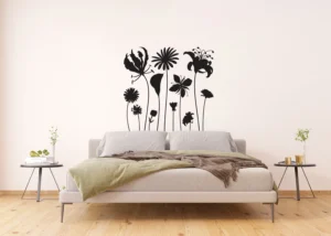 Wall Sticker Flowers, 65 x 85 cm, F 0441 - Obrázek 2