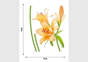Wall Stickers Orange Lily, 65 x 85 cm, F 0450 - Image 6