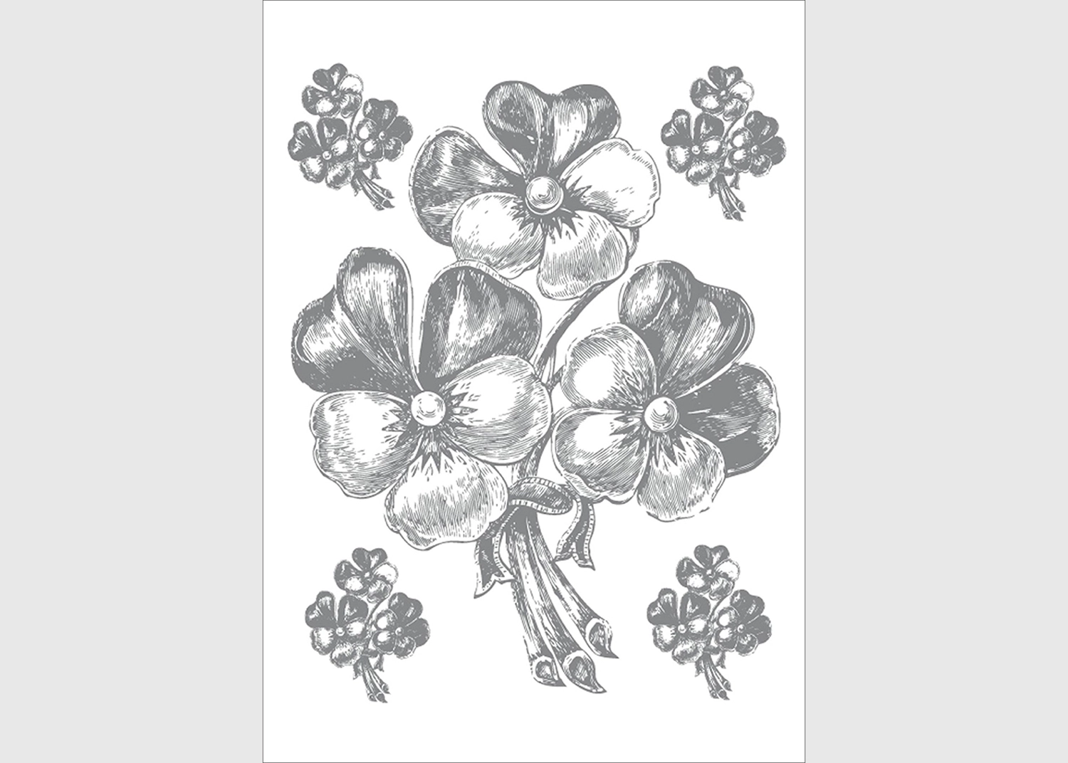 F_0458-1.webp Wall Stickers Bunch Silver, 65 x 85 cm, F 0458