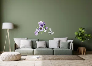 Wall Stickers Flowers, 65 x 85 cm, F 1029 - Image 5
