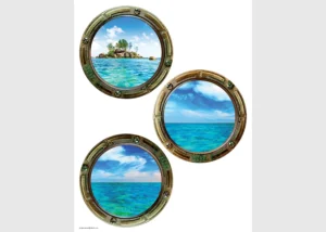 Wall Stickers Illuminator, 65 x 85 cm, F 1030