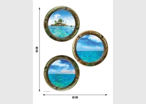 Wall Stickers Illuminator, 65 x 85 cm, F 1030 - Obrázek 5