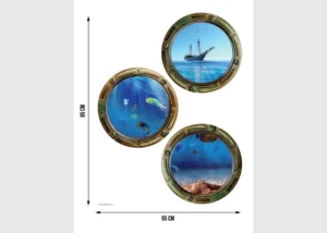 Wall Stickers Illuminator, 65 x 85 cm, F 1032 - Obrázek 6