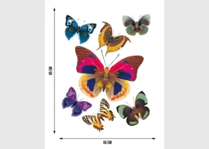 Wall Stickers Butterflies, 65 x 85 cm, F 1037 - Image 5