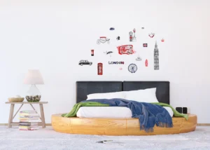 Wall Stickers London, 65 x 85 cm, F 1038 - Obrázek 4