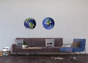 Wall Sticker Earth, 65 x 85 cm, F 1042 - Image 3