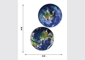 Wall Sticker Earth, 65 x 85 cm, F 1042 - Image 5