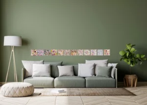 Samolepka na zeď Kreativní Set | 65 x 85 cm | F 1061 - Obrázek 2