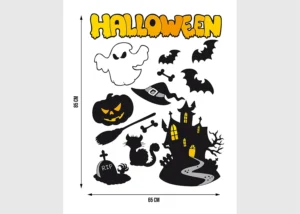 Samolepka na zeď Halloween | 65 x 85 cm | FL 1010 - Obrázek 3