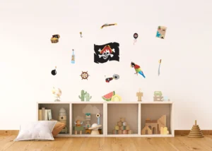 Wall Stickers Pirates, 65 x 85 cm, K 0821 - Image 2