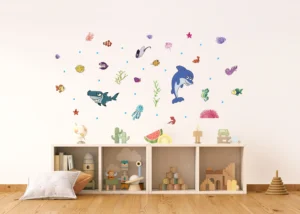 Wall Stickers Dolphin, 65 x 85 cm, K 0822 - Image 2