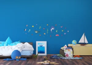 Wall Stickers Dolphin, 42.5 x 65 cm, K 0823 - Image 3
