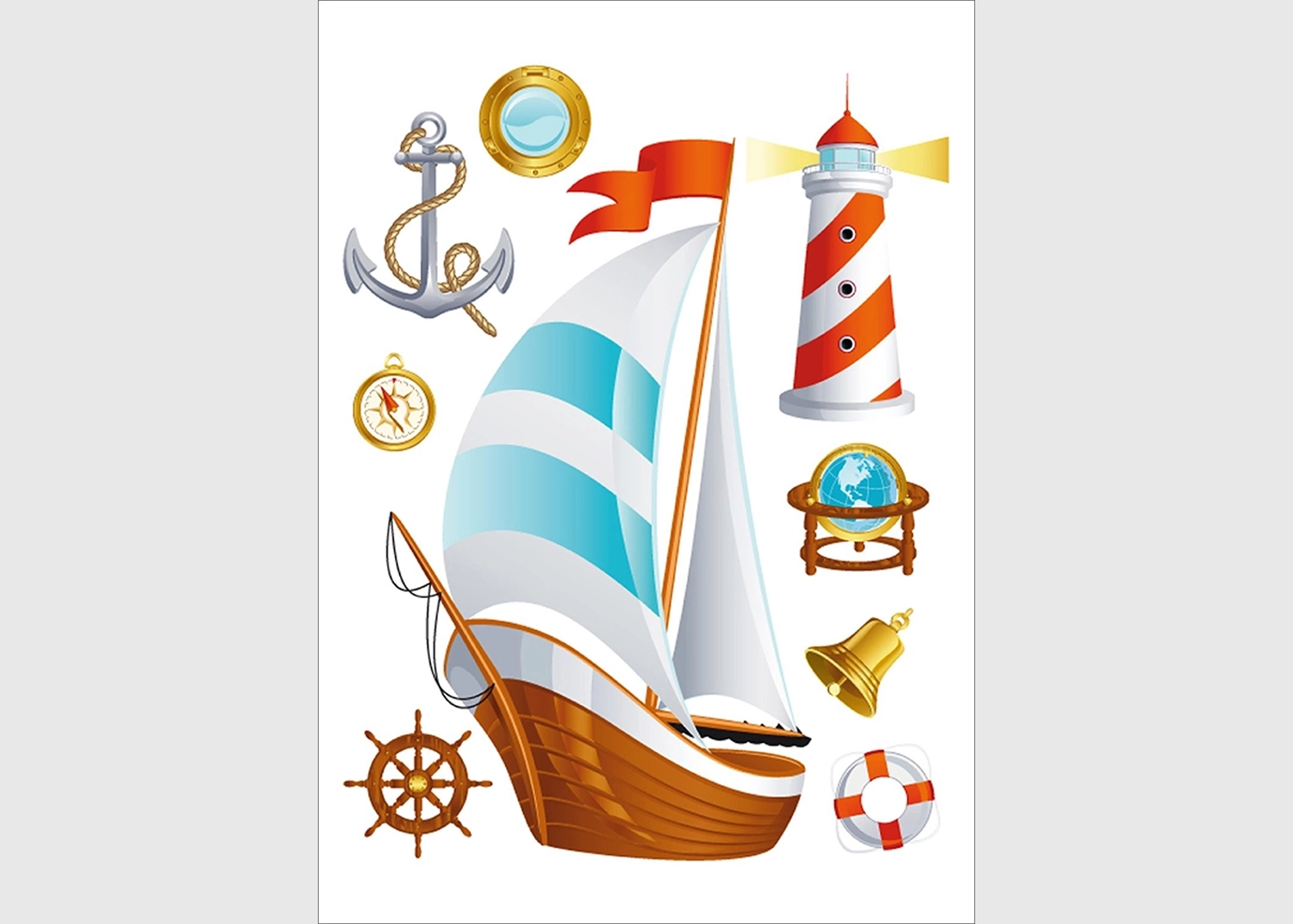 K_0828-1.webp Wall Stickers Ship, 65 x 85 cm, K 0828